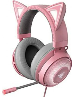 Razer RAZER Kraken Kitty Edition Kabelgebundenes Gaming Head