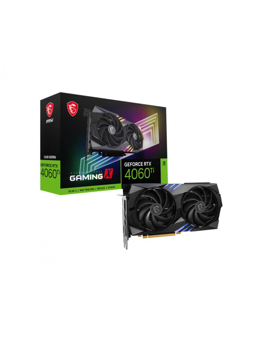 MSI GeForce RTX 4060Ti Gaming X 16GB GDDR6 Gaming Grafikkart