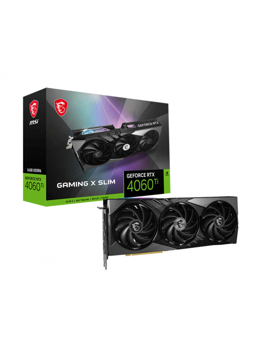 MSI GeForce RTX 4060Ti Gaming X Slim 16GB GDDR6 Gaming Grafi