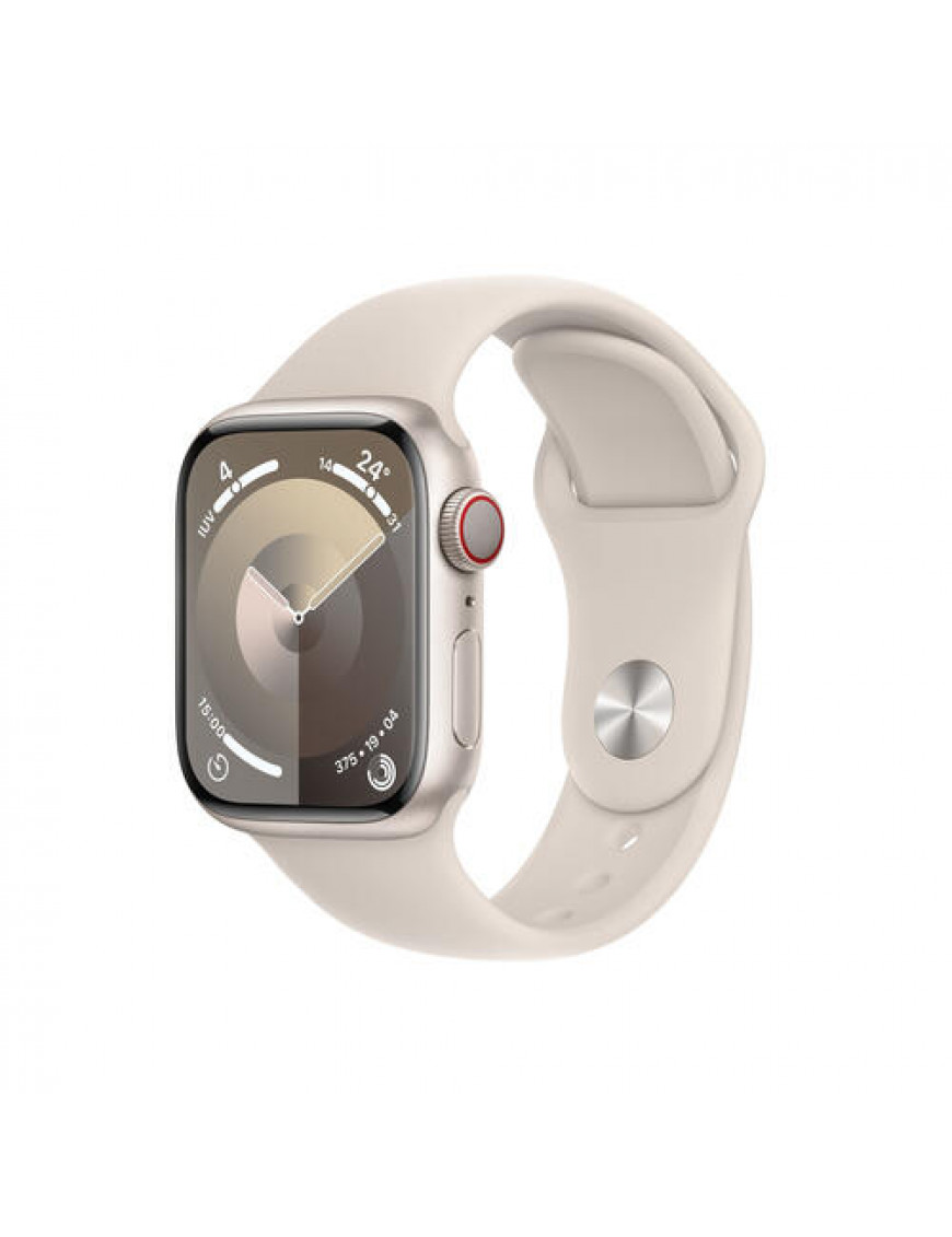 Apple Computer Watch Series 9 LTE 41mm Aluminium Polarstern 