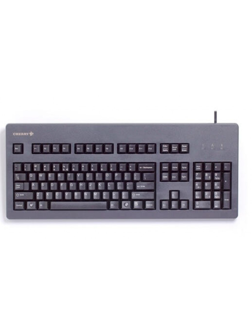 Cherry G80-3000LSCDE-2 Keyboard USB/ PS2 schwarz