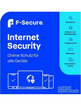 F-Secure Internet Security | 7 Geräte | 1 Jahr | Download & 