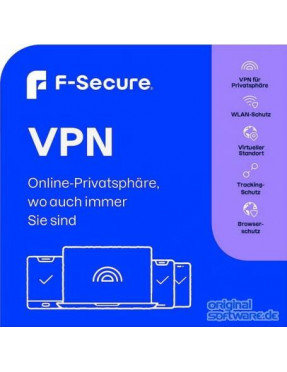 F-Secure VPN | 3 Geräte | 1 Jahr | Download & Produktschlüss