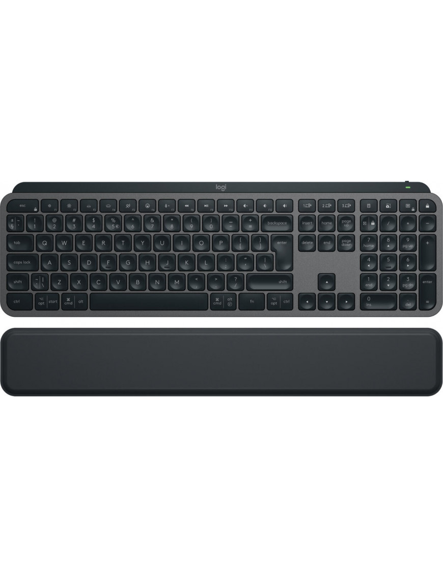 Logitech MX Keys S Graphite US International + MX Palm Rest 