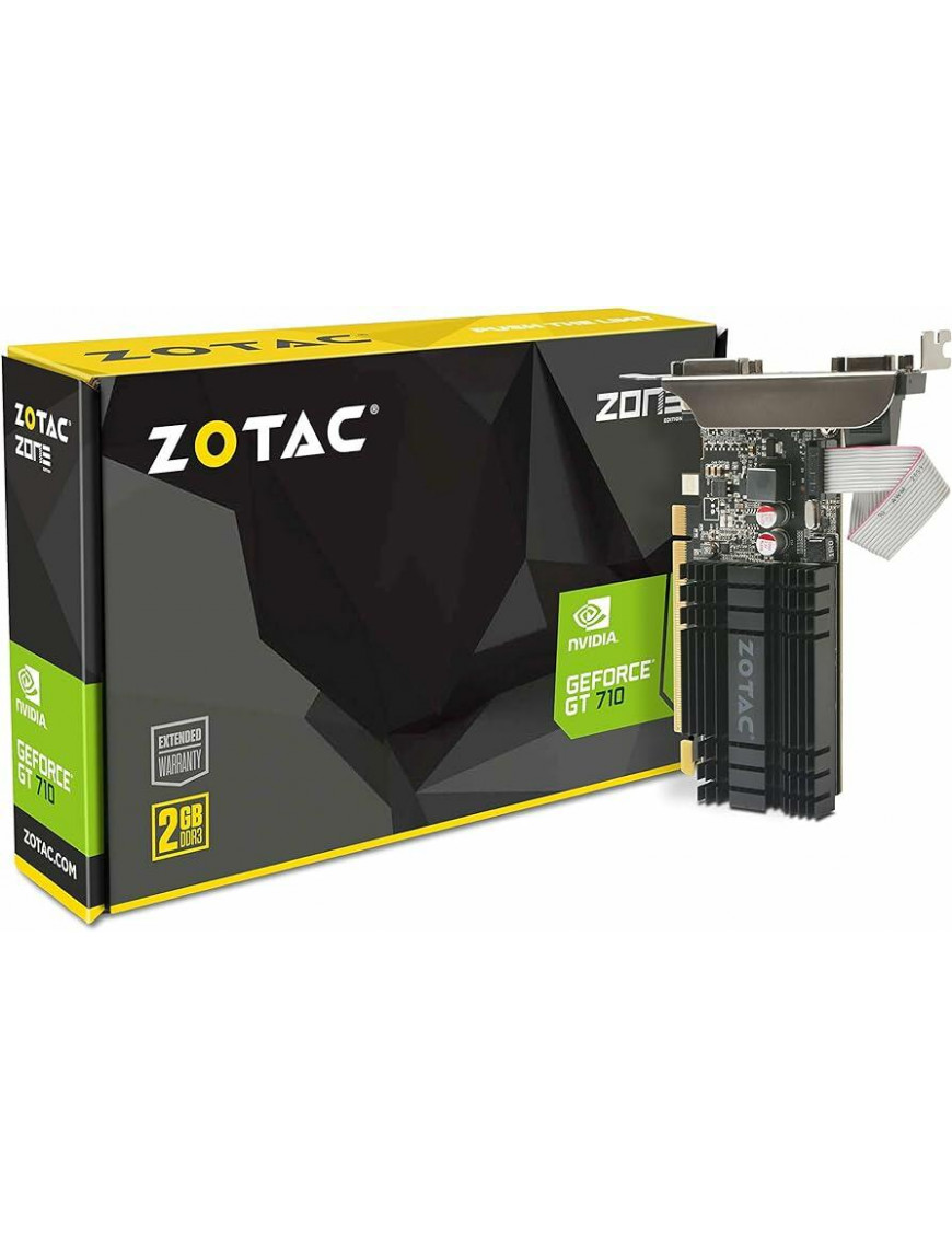 Zotac ZOTAC GeForce GT 710 2GB GDDR3 Grafikkarte DVI/HDMI/VG