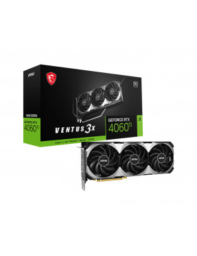 MSI GeForce RTX 4060Ti Ventus 3X OC 16GB GDDR6 Gaming Grafik