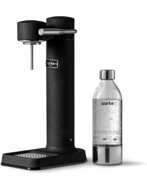 Aarke Carbonator 3 Wassersprudler mit Flasche, Mattschwarz