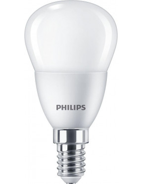 Philips LED Tropfenlampe mit 40W, E14 Sockel, Matt, Warmwhit