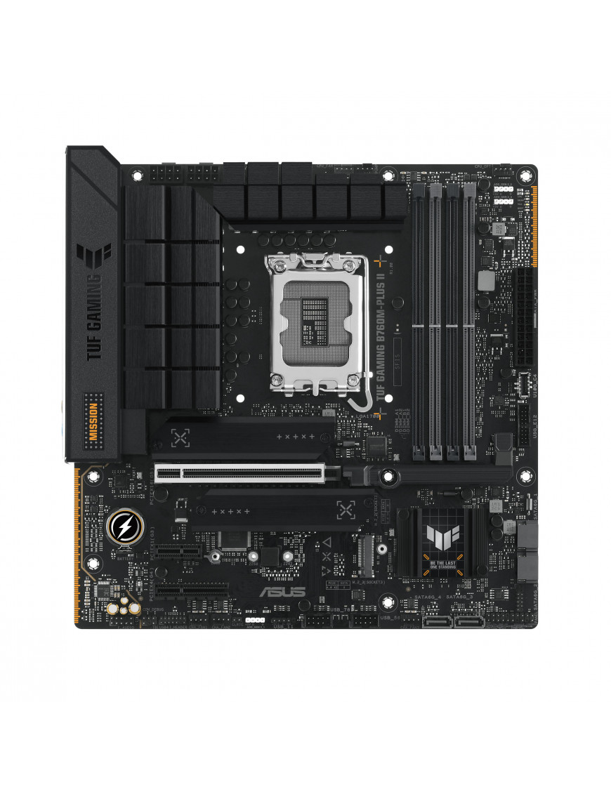 ASUS TUF GAMING B760M-PLUS II mATX Mainboard Sockel 1700 M.2