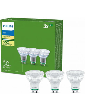 Philips Classic LED Lampe mit 50W, GU10 Sockel, Warmwhite (2