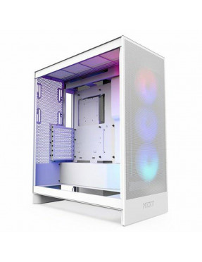 NZXT H7 Flow White RGB (2024) Midi Tower ATX Gaming Gehäuse 