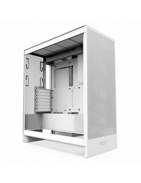 NZXT H7 Flow White (2024) Midi Tower ATX Gaming Gehäuse weiß