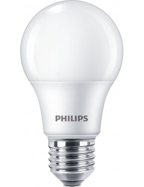 Philips LED Normallampe mit 60W, E27 Sockel, Matt, Warmwhite