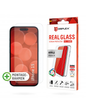 Displex DISPLEX Real Glass + Case Set iPhone 15