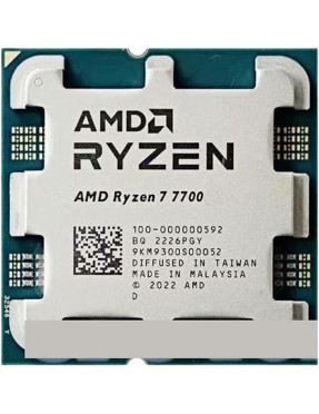 AMD Ryzen 7 7700 (8x 3.8 GHz) 32 MB L3 Cache Sockel AM5 CPU 