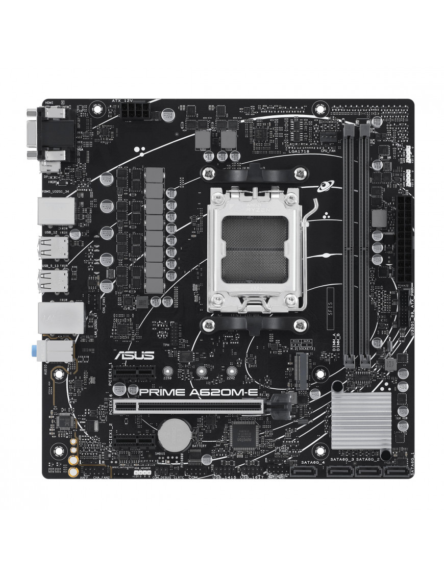 ASUS PRIME A620M-E-CSM mATX Mainboard Sockel AM5 M.2/USB3.2/