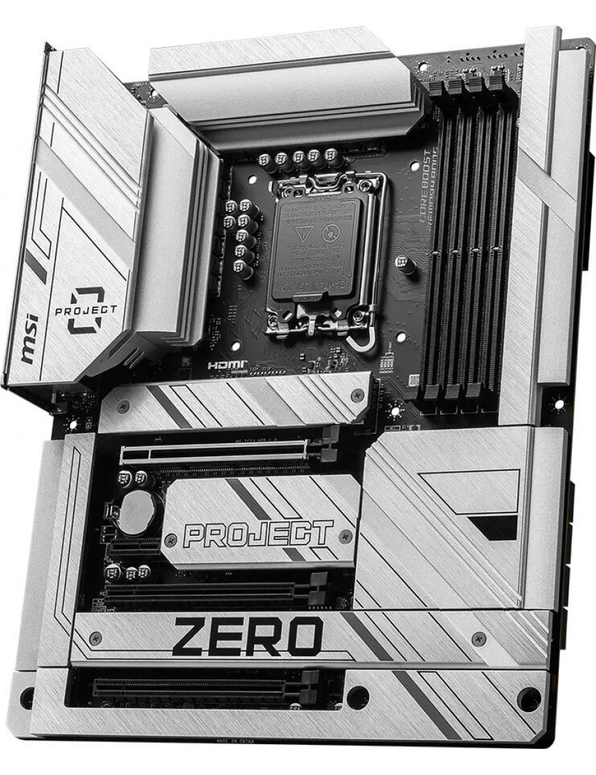 MSI Z790 Project Zero ATX Mainboard Sockel 1700 M.2/WIFI/BT/