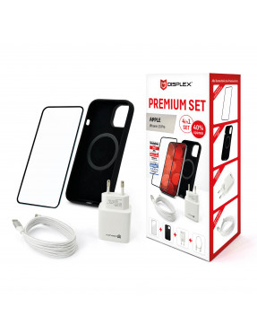 Displex DISPLEX Set Apple iPhone 15 Pro Glas (10H)+Case+Kabe