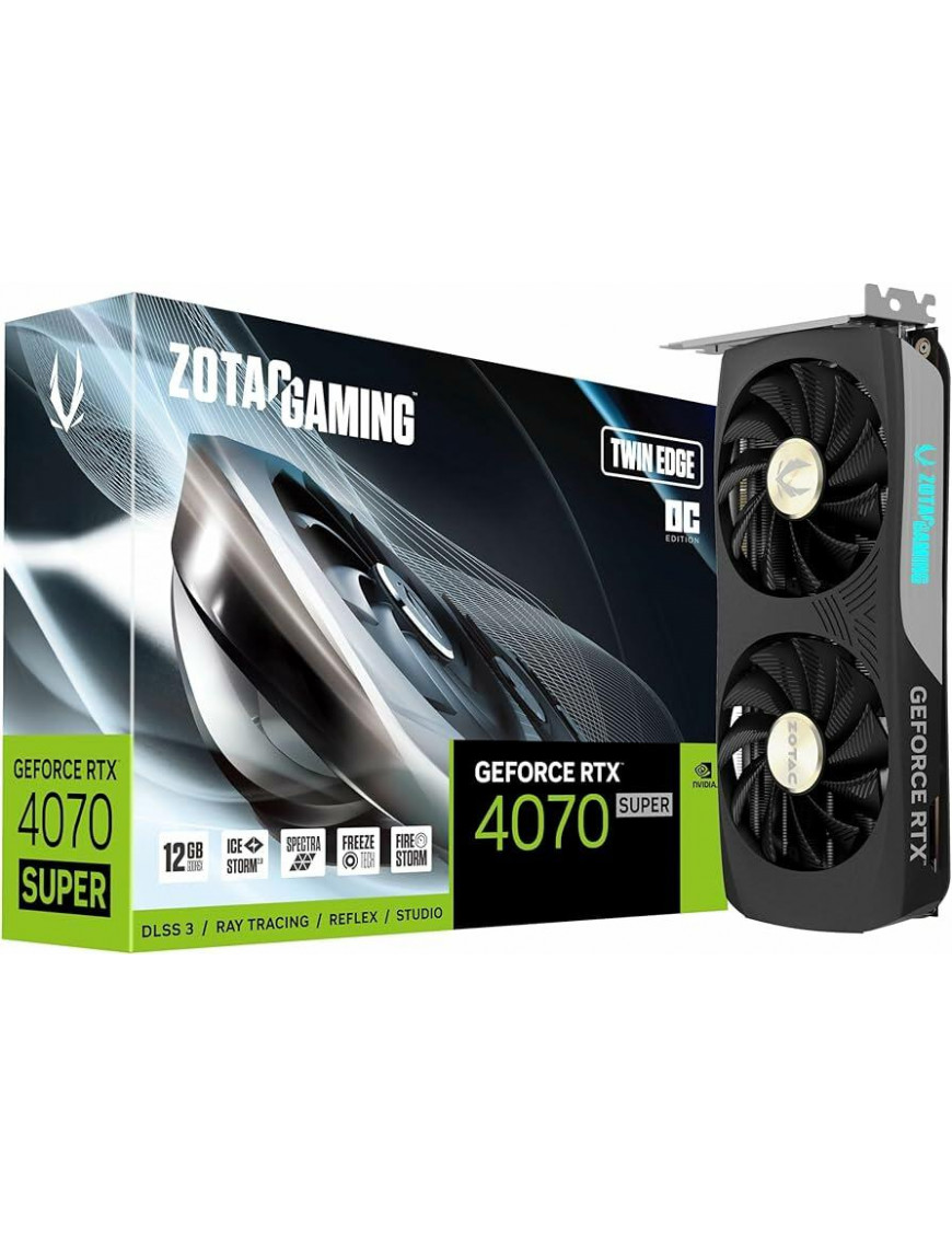 Zotac ZOTAC GAMING GeForce RTX 4070 Super Twin Edge OC White