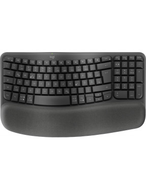 LOGITECH Logitech Wave Keys Grafit, DE-Layout (Qwertz) inkl.