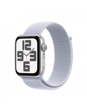 Apple Computer Watch SE GPS 44mm Alu Silber Sport Loop Armba