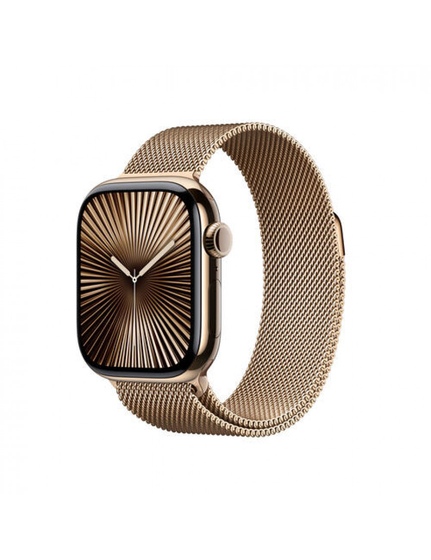 Apple Computer Watch Series 10 LTE 42mm Gold Titangehäuse mi