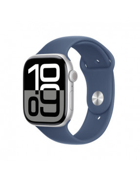 Apple Computer Watch Series 10 GPS 46mm Aluminium Silber Spo