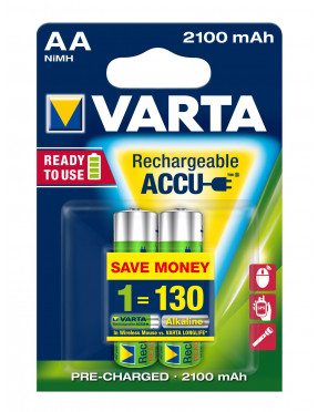 VARTA AG VARTA Ready2Use Akku Mignon AA HR6 2er Blister (210