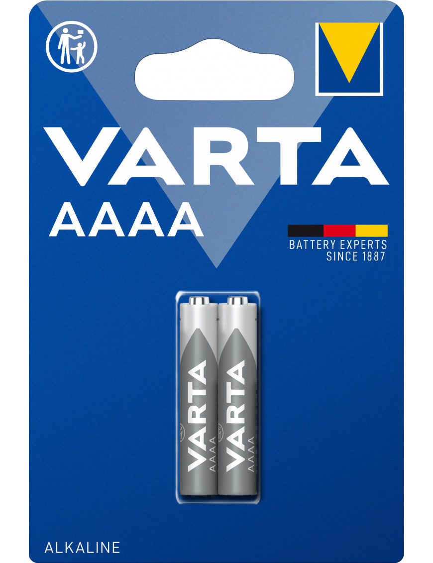 VARTA AG VARTA 4061 Batterie AAAA Alkalisch 1.5V 2er-Pack