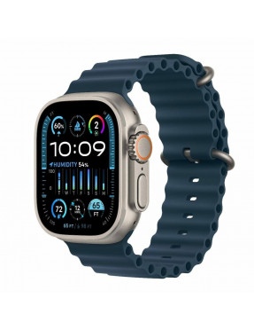 Apple Computer Watch Ultra 2 LTE 49mm Titanium Ocean Band Bl