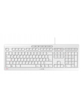 Cherry CHERRY STREAM KEYBOARD 2019 USB weiß-grau