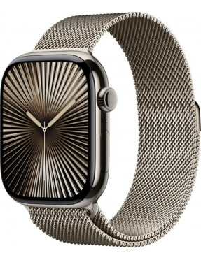 Apple Computer Watch Milanese Armband für Watch 46mm Natur (