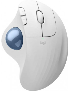 LOGITECH Logitech Ergo M575s Weiß - Kabellose Trackball-Maus