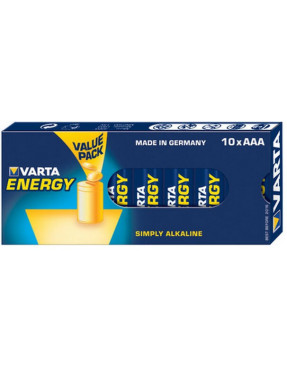 VARTA AG VARTA Energy Batterie Mignon AAA LR3 10er Retail Bo